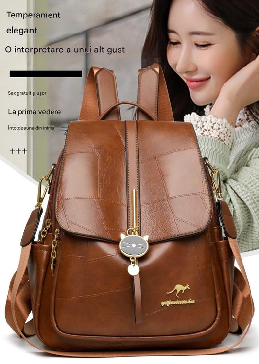 🔥Rucsac universal nou și elegant, de înaltă calitate, model 2026, confecționat din piele naturală, pentru femei.