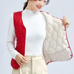 💟45% OFF🔥Nouă vestă ușoară caldă fără mâneci pentru toamnă și iarnă