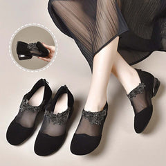 🔥【35-41】🏆✨Tocuri noi din plasă goală cu talpă moale pentru femei