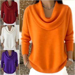 Reducere 50% 🔥🌷【S-3XL】⛄✨ Bluză nouă de toamnă-iarnă, monocromă, pentru femei