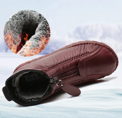 🏆【35-41】Cizme de gleznă din piele naturală antiderapante pentru femei italiene făcute manual