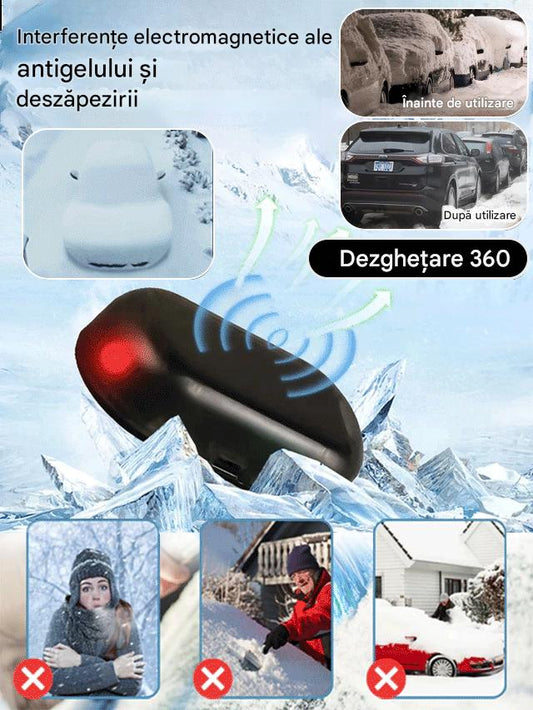 Unelte pentru curățarea zăpezii de pe mașini, precum și unelte specializate pentru îndepărtarea gheții de pe geamuri și topirea zăpezii.