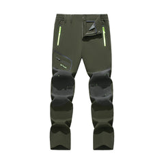 🔥🔥【vânzător de succes】Pantaloni de drumeție Softshell pentru bărbați, toamnă/iarnă - uscare rapidă, elastici, respirabili, rezistenți la vânt