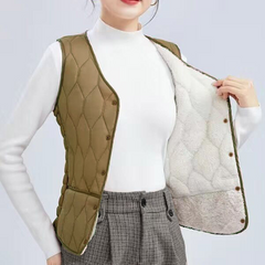 💟45% OFF🔥Nouă vestă ușoară caldă fără mâneci pentru toamnă și iarnă