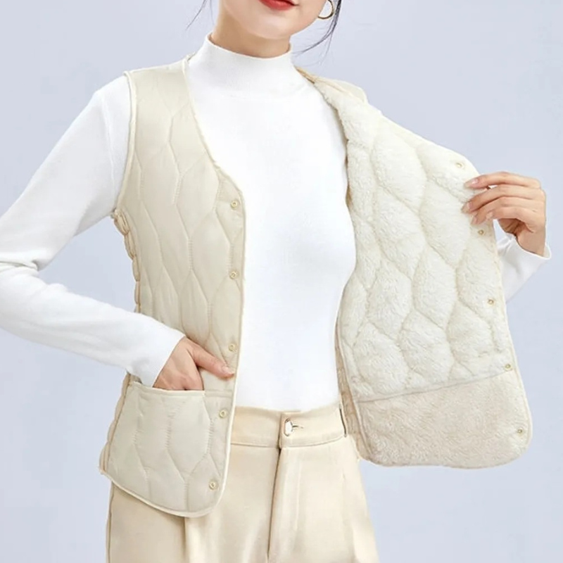 💟45% OFF🔥Nouă vestă ușoară caldă fără mâneci pentru toamnă și iarnă